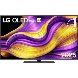 LG OLED evo AI G5 TV 55 pollici, Smart TV 4K, Base da appoggio inclusa, Processore α11 Gen2, Brightness Booster Ultimate, webOS con AI, Dolby Vision e Atmos, VRR e GSYNC 4K@165Hz, OLED55G56LS 2025
