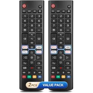 OMAIC Universale per LG-TV-Remote-Control-Replacement,Compatibile con tutti i modelli LG Smart TV (confezione da 2)
