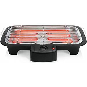 Tristar BQ-2813 Barbecue Elettrico, 2000 W, Plastica, Nero
