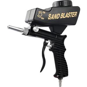 Generic Sabbiatrice - Levigatrice elettrica portatile | Rimozione della ruggine per sabbiatura portatile, strumento per la lucidatura della vernice per il restauro della vernice, attrezzatura manuale