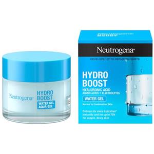 Neutrogena Acqua Gel 50 ml - Crema Idratante Viso Leggera con Acido Ialuronico per Pelle Normale a Mista
