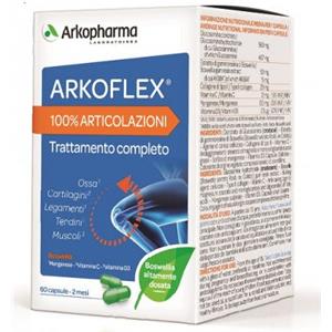 Arkoflex 100% Articolazioni - Integratore Alimentare con Boswellia per il Benessere delle Articolazioni - 60 Capsule