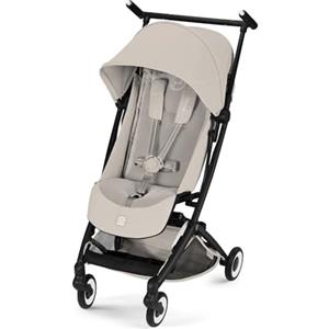 CYBEX Gold Passeggino LIBELLE, Formato Adatto al Bagaglio a Mano, Da Circa 6 Mesi fino a Circa 4 Anni (max 22 kg), Ultraleggero (solo 6 kg), Sistema di Cintura Regolabile con una Mano, Dune Grey.