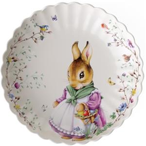 Villeroy & Boch Spring Fantasy Ciotola Emma in Porcellana Multicolore, 30 cm - Perfetta per la Tavola di Pasqua