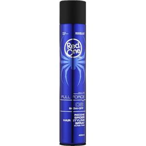 RedOne Hair Styling Spray Full Force Show Off - Lacca Capelli Extra Forte a Nebulizzazione Fine, Asciuga Rapido, 400 ml | spray fissante capelli | spray volumizzante capelli | lacca uomo e donna