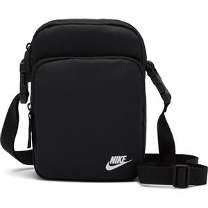 Nike Nk Heritage Borsello a Tracolla Nero - 4L, Chiusura con Zip, Tracolla Regolabile, Tasca Anteriore