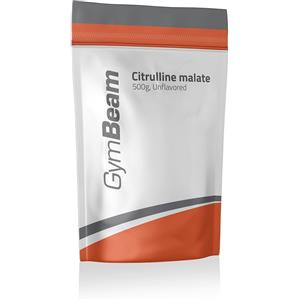 GymBeam Citrullina Malato 500 g - Polvere di L-Citrullina e Malato, 3000 mg per Porzione, Ideale per Atleti di Forza e Resistenza