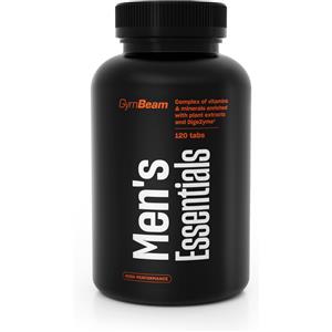 GymBeam Multivitaminico Men's Essentials - 240 cpr, Formula Completa con 27 Ingredienti Attivi per Vitalità, Energia e Sistema Immunitario