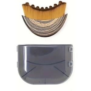 Uzionoie Dry Face Brush for Contour Massage,Spazzola per contorno linfatico,Spazzola per contorno linfatico,ergonomico,apparecchio per il viso a secco