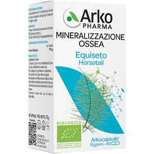 Arkofarm Equiseto 45 Capsule - Rimineralizzazione Ossa e Articolazioni, Benessere Unghie e Capelli