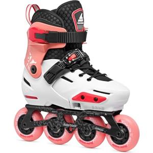 Rollerblade APEX, Pattini in linea Bambina, platino/corallo, EU: 33-36 (UK 1-4 / US: 2-5)