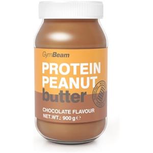 GymBeam Burro di Arachidi Proteico - Senza Zuccheri Aggiunti, Burro Spalmabile Fitness con Arachidi Tostate e Proteine del Siero di Latte Isolate, Ricco di Fibre (Cioccolato)