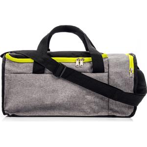 METEOR NEPR 20 L borsa sportiva da allenamento borsa da viaggio borsa da palestra grigio/verde