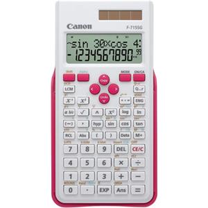 Canon F-715SG calcolatrice Tasca Calcolatrice scientifica Rosa Bianco