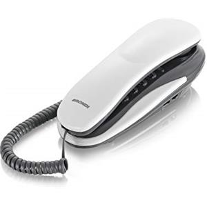 Brondi Kenoby Telefono Fisso, Bianco/Grigio