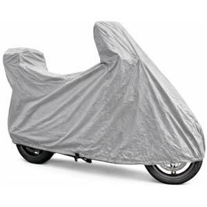 Susy Shop Telo Coprimoto Antipioggia Per Esterno e Interni realizzato in tessuto peva 45g, per Moto Motorino Motocicletta Scooter Bici (Taglia S: 120x210cm)