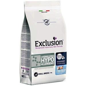 EXCLUSION DIET CANE HYPOALLERGENIC HYDROLYZED ADULT SMALL PESCE E MAIS 2 Kg