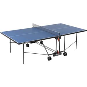 Garlando Tavolo da Ping Pong Progress Outdoor Con Ruote Per Esterno Blu
