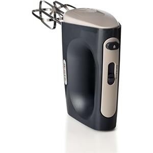 Ariete 1545 Sbattitore Breakfast, 450W, 5 velocità, Funzione turbo, 2 fruste, Dark & Sahara Grey