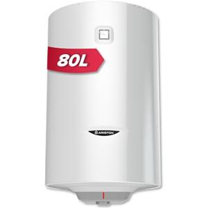 Ariston Pro1 R Scaldabagno Elettrico 80 Litri | Verticale, Resistenza Corazzata Sommersa - Regolazione della Temperatura Esterna e Meccanica