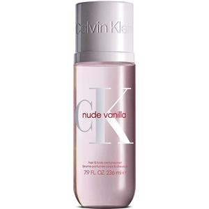 Calvin Klein Nude Vanilla Hair & Body Perfume Mist 236 ml - Profumo Unisex per Corpo e Capelli con Note di Vaniglia, Muschio e Legni Ambrati
