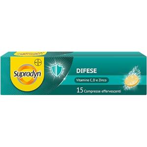 Supradyn Difese, Multivitaminico Difese Immunitarie Adulti 30 effervescenti