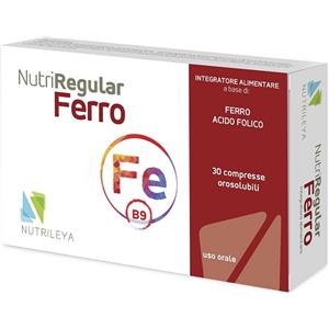 NUTRILEYA SRL NUTRIREGULAR FERRO 30COMPRESSE OROSO