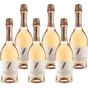 Zardetto Prosecco Rosè Extra Dry Doc - Cartone da 6 x 750 ML