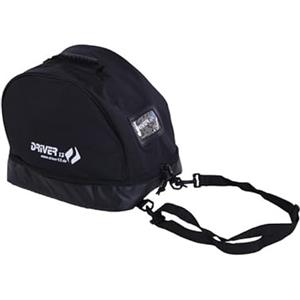 Driver13 borsa casco GO, helmet bag per casco da sci, bici, snowboard ed equitazione, scomparto accessori, nero