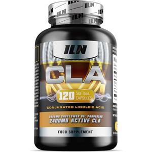 Iron Labs Nutrition Integratore CLA - acido linoleico coniugato CLA 2400 milligrammi attivi - 3000 mg per porzione 80% isomeri - con cromo - 120 softgel
