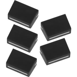 Hoement Manopole Di Ricambio Per Cursori Fader 4mm, Set 5 Pezzi Nero Per Console Audio Dj, Manopole Console Scorrevoli Resistenti e Facili Da Installare Per Attrezzatura Dj Professionale