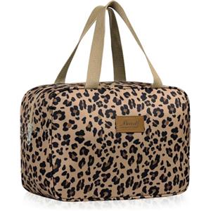 Aucuu Beauty Case Da Viaggio, Borsa da Toilette per Donna, Borse per Cosmetici con zip，Borsa Da Toilette Impermeabile Di Grande Capacità Per Brevi Viaggi, Affari E Ufficio