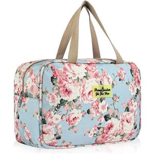 Aucuu Beauty Case Da Viaggio, Borsa da Toilette per Donna, Borse per Cosmetici con zip，Borsa Da Toilette Impermeabile Di Grande Capacità Per Brevi Viaggi, Affari E Ufficio