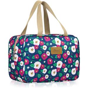 Aucuu Beauty Case Da Viaggio, Borsa da Toilette per Donna, Borse per Cosmetici con zip，Borsa Da Toilette Impermeabile Di Grande Capacità Per Brevi Viaggi, Affari E Ufficio