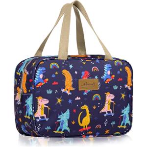 Aucuu Beauty Case Da Viaggio, Borsa da Toilette per Donna, Borse per Cosmetici con zip，Borsa Da Toilette Impermeabile Di Grande Capacità Per Brevi Viaggi, Affari E Ufficio