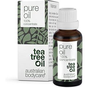Australian Bodycare Tea Tree Oil puro 100% - 30 ml | Olio di Melaleuca di qualità farmaceutica | Allevia le irritazioni cutanee | Oli essenziali aromaterapici | Naturale e adatto ai vegani