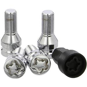BCCORONA BC Corona TOR9910 Set da 4 Bulloni per Cerchioni Antifurto