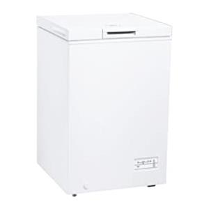 Candy CCHH 100, congelatore orizzontale 55 cm, 100 l, tecnologia statica, 1 cestino, controllo elettronico esterno, indicatore di temperatura, allarme aumento della temperatura, 39 dB, bianco