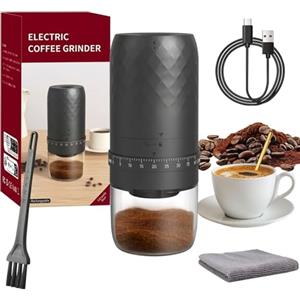 UCAMP Macina Caffè Elettrico Portatile, 40 Livelli External, Ricaricabile