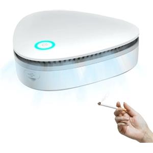 XEERUN Macchina Rimuovi Odori per Odore di Fumo, Purificatore d'Aria per Camera da Letto Mini Rimuovi Odori Purificatore d'Aria, Eliminatore d'Aria Senza Fili Deodorante per WC, Soggiorno, Armadi, Camera per