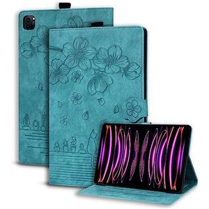 Succtopy Custodia per iPad Pro 11 Pollici (Modello 2022/2021/2020) Cover in Pelle PU Flip Portafoglio con Porta Penna Custodia con Funzione di Supporto iPad Pro 11 2022/2021/2020 - Verde Chiaro