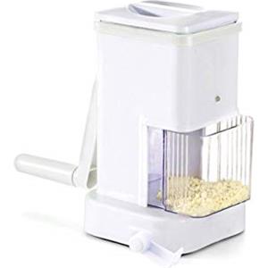 General Trade Accessori da cucina Grattugia elettrica per formaggio Con Contenitore Bianco