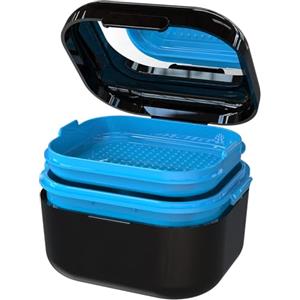 BVN Porta Apparecchio Denti Pulisci: Porta Dentiera Pulizia, Bagno Per Protesi Custodia per Apparecchio Dentale, Porta Bite Dentale, Scatola Apparecchio Denti, Custodia Ortodontiche, Porta Paradenti