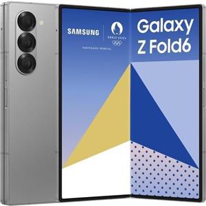 Samsung Cellulare Samsung Galaxy Z Fold6, 12 GB di RAM, 512 GB, 5G, Silver Shadow
