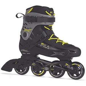 FILA SKATES 010621080 HOUDINI Pattino in linea UOMO BLACK/GREY/LIME Taglia 40.5