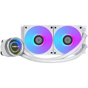 Lian Li Galahad II Trinity Raffreddatore di Liquidi AIO 240mm ARGB Bianco con Ventilatori da 12 cm