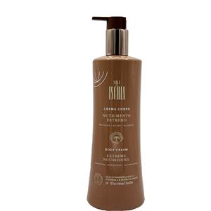 PROGRE' Srl Sali di Ischia Crema Corpo Nutrimento Estremo 500ml - Protegge e Nutre con Burro di Karité e Olio di Mandorle Dolci