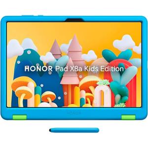 HONOR PAD X8a Kids Edition, display 90hz, parental Guidance, custodia protettiva per bambini, batteria 8300 mAh, Sky Blue