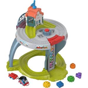 Fisher-Price Thomas & Friends Il Mio Primo Tavolo del Treno - Playset Interattivo per Bambini con Altezza di Oltre 63 cm