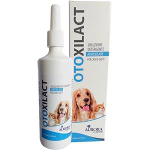 Otoxilact Detergente Auricolare per Cani e Gatti - 120 ml, Pulizia Quotidiana e Prevenzione Cerume